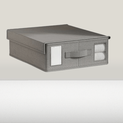 BOITE DE RANGEMENT - NewStorageBox™ - Gris - Comptoir du LIT