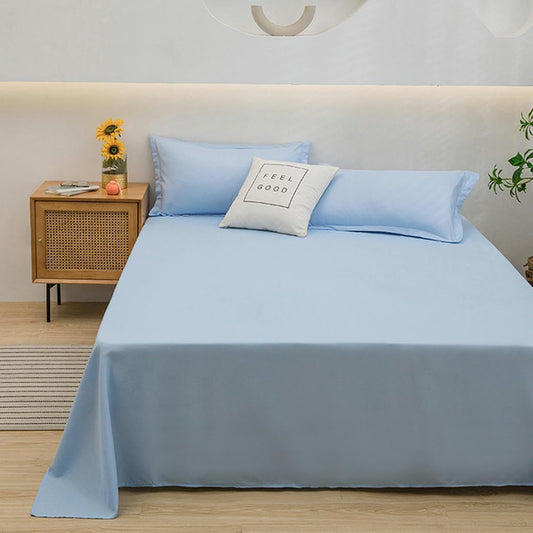 Drap Housse - LinoSoftSheet™ - Bleu Ciel - Comptoir du LIT