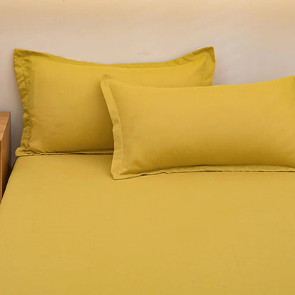 Drap Housse - LinoSoftSheet™ - Jaune - Comptoir du LIT