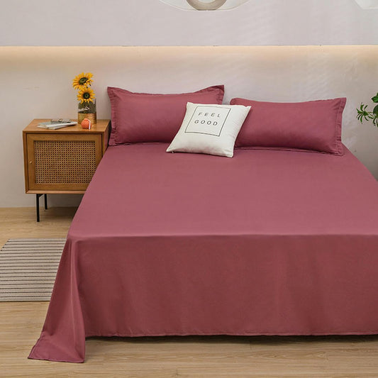 Drap Housse - LinoSoftSheet™ - Prune - Comptoir du LIT
