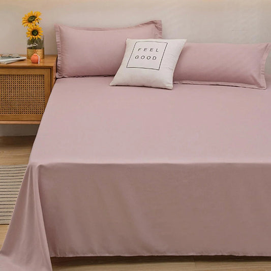 Drap Housse - LinoSoftSheet™ - Rose clair - Comptoir du LIT