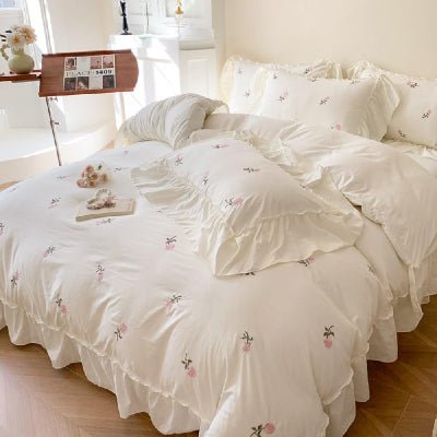 Linge de Lit - RoseDream™ - Blanc - Comptoir du LIT