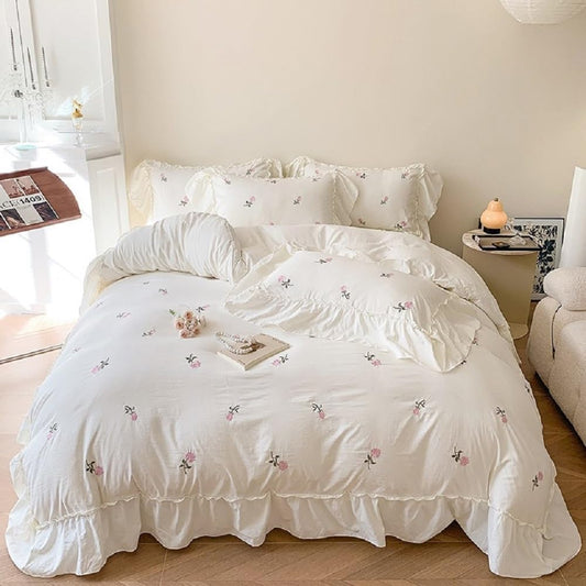 Linge de Lit - RoseDream™ - Blanc - Comptoir du LIT